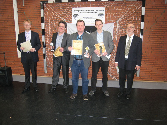 LEM SH Meister vlnr TL Heiko Spaan Ullrich Krause Frank Schwarz Tim Bendfeldt HSR Gerhard Meiwald